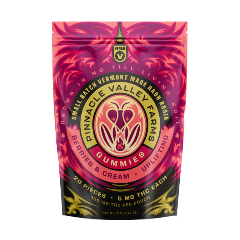 learn more about Berries & Cream Rosin Gummies