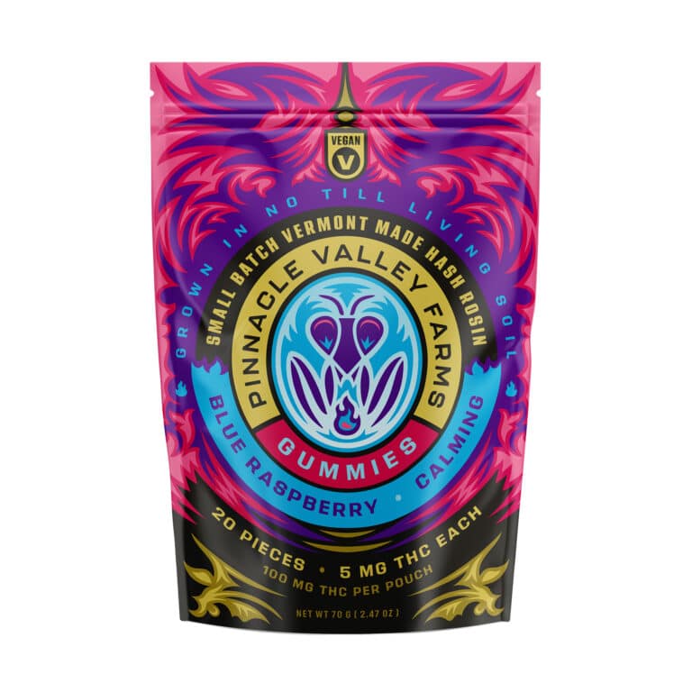 learn more about Blue Raspberry Hash Rosin Gummies