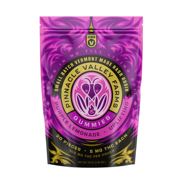 learn more about Purple Lemonade Hash Rosin Gummies